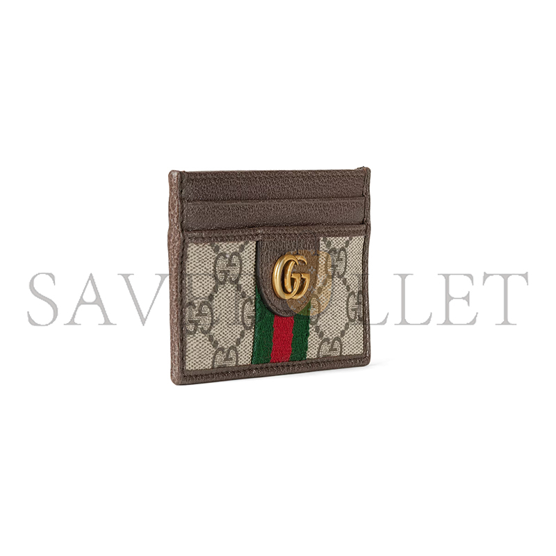 GUCCI OPHIDIA CARD CASE 834795 (11*7cm) GUCCI OPHIDIA CARD CASE 834795 (11*7cm)
